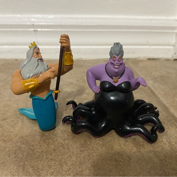 Disney Little Mermaid Complete Figurine Set - Picture 2 of 4